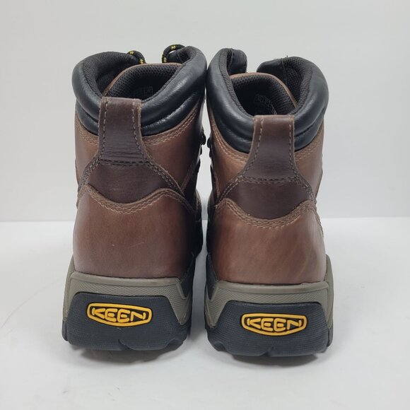 Keen Dry Men\'s Waterproof Brown Leather Ankle Boot US Size 9 NWOT main image 4